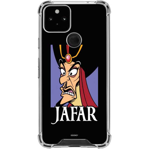 Disney Villains Jafar Portrait Google Pixel 5 Clear Case